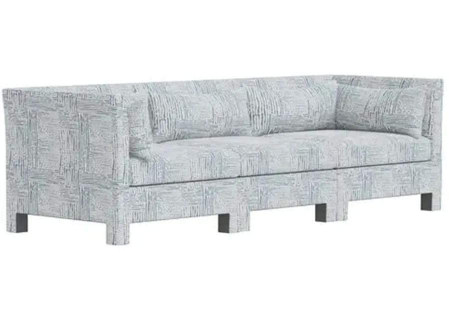 Bryn 3-Pc Sofa - Durban Blue