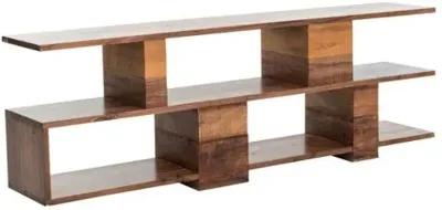 Graham Console - Walnut - Brown