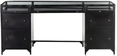 Aubrie Executive Desk - Black