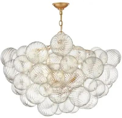 Visual Comfort - Talia Large Glass Chandelier - Gild - Gold