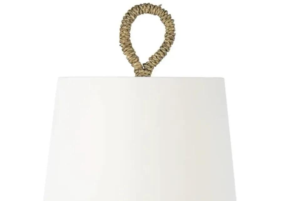 Coastal Living Bimini Buffet Lamp - Natural Rope - Regina Andrew