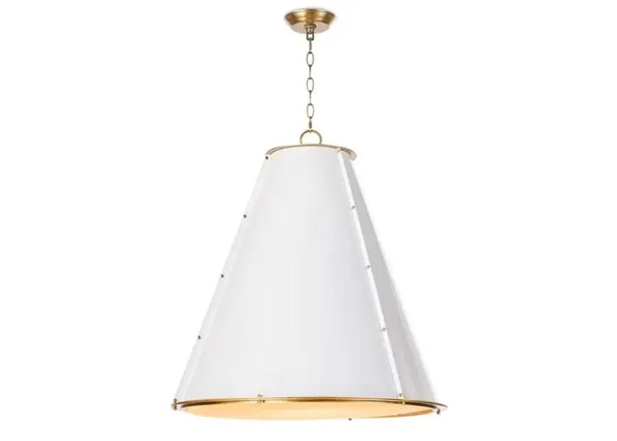 French Maid Large Chandelier - White - Regina Andrew