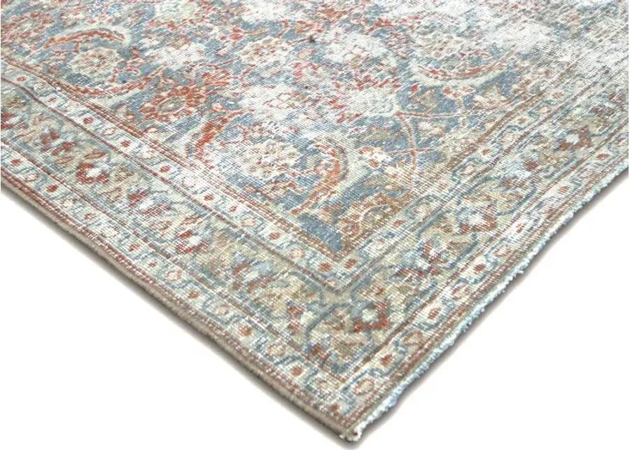 1920s Persian Tabriz Rug - 8'3" x 12'2" - Nalbandian - blue - blue