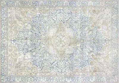 1920s Persian Meshed Rug - 8'7" x 12'2" - Nalbandian - blue - blue