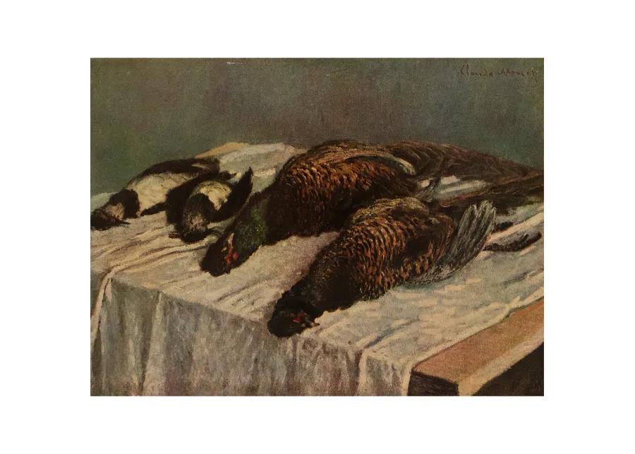 1950 Monet - Pheasants and Plovers - Brown