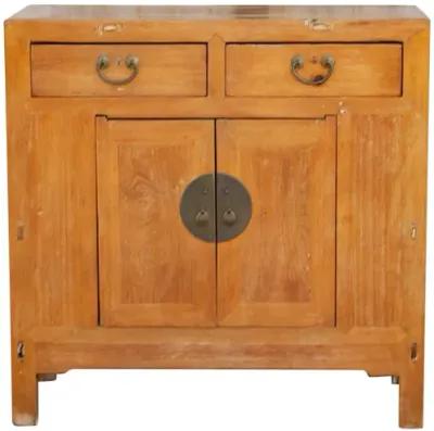 Charming Asian Farmhouse Buffet Cabinet - de-cor - Brown