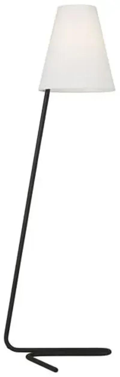 Visual Comfort - Jaxon Floor Lamp - Aged Iron