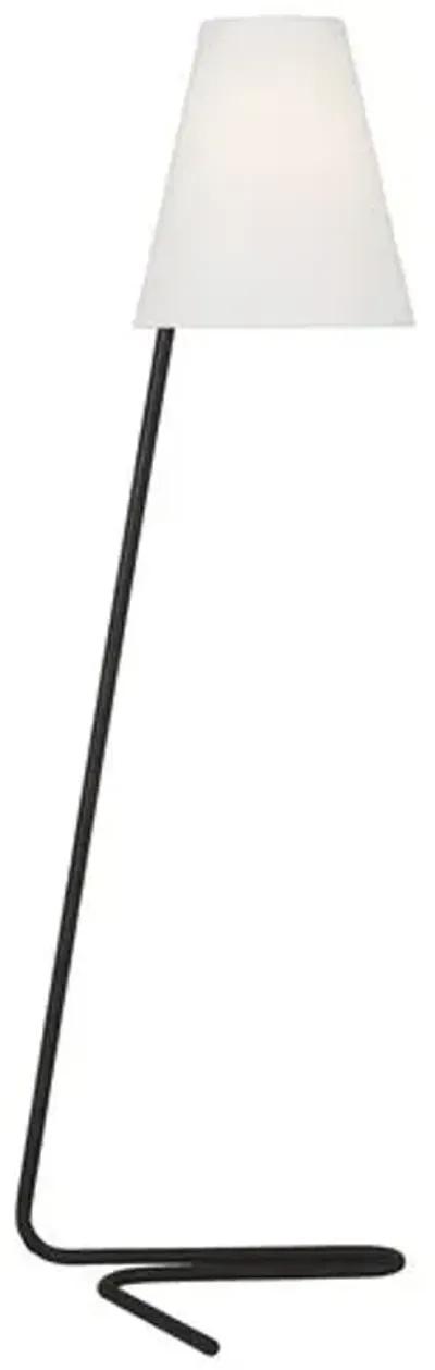 Visual Comfort - Jaxon Floor Lamp - Aged Iron