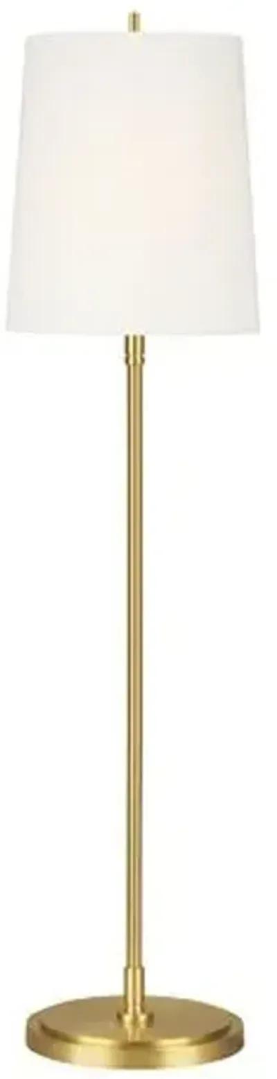 Visual Comfort - Beckham Classic Floor Lamp - Burnished Brass