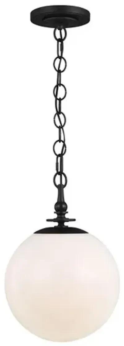 Visual Comfort - Capri Large Pendant - Aged Iron