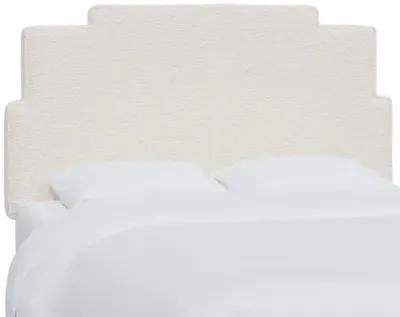 Paxton Headboard - Sheepskin Natural - White