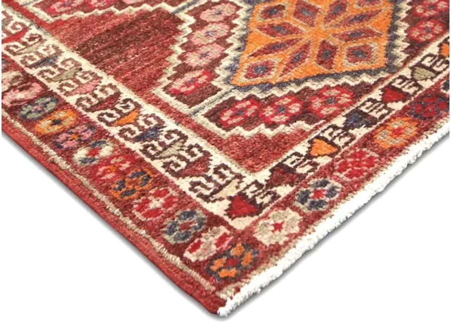 1960s Turkish Oushak Runner - 2'7"x12'10" - Nalbandian - Red