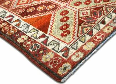 1960s Turkish Oushak Runner - 2'11"x13'1" - Nalbandian - Orange