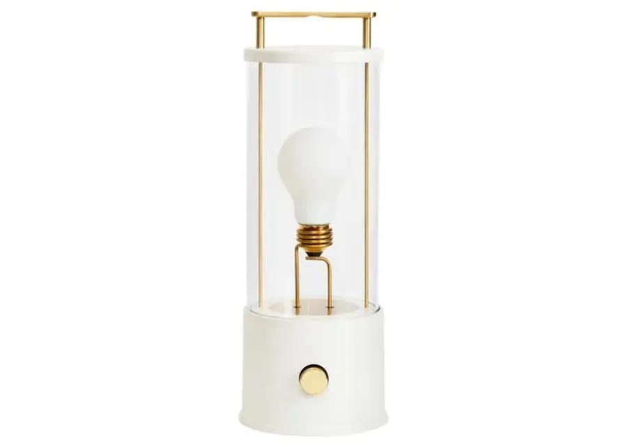 Muse Portable Outdoor Lantern - Candlenut White - Tala Lighting