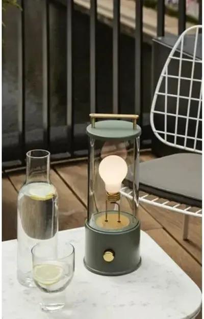 Muse Portable Indoor/Outdoor Lantern - Pleasure Garden - Tala Lighting - Green