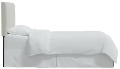 Delmar Bouclé Channeled Headboard - Snow - White