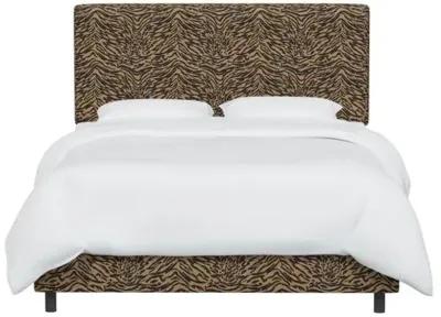 Novak Lope Bed - Brown