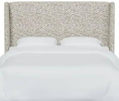 Kelly Lope Wingback Headboard - Beige