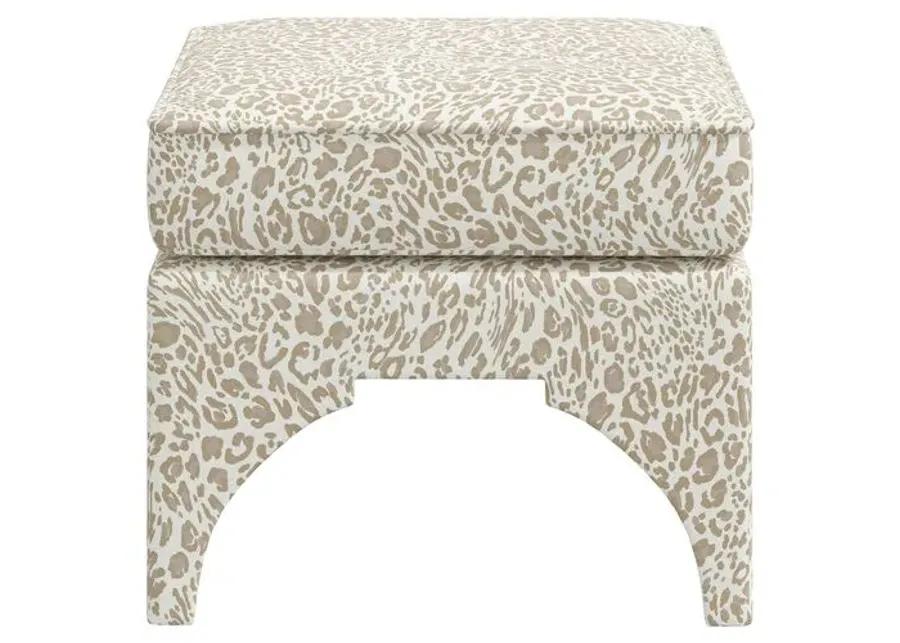 Maude Pounce Pillow-Top Ottoman