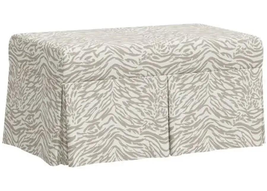 Hayworth Lope Storage Bench - Beige