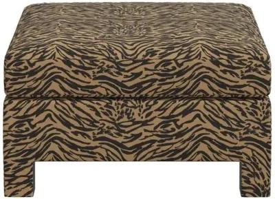 Bryn Lope Ottoman - Brown