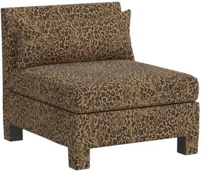 Bryn Slipper Chair - Brown