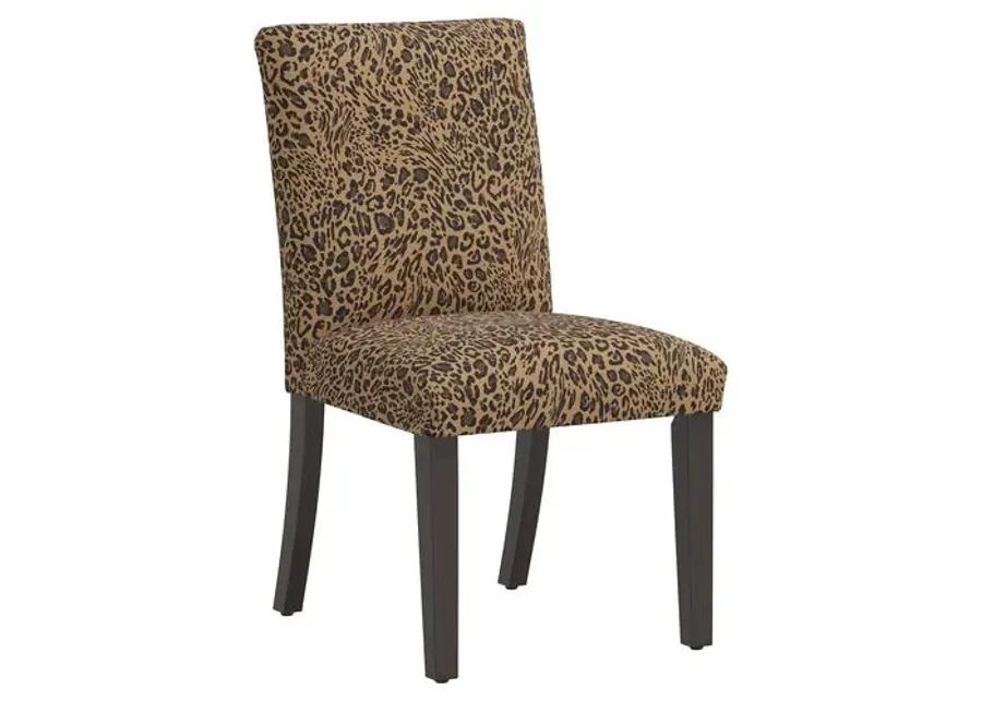 Shannon Pounce Side Chair - Brown