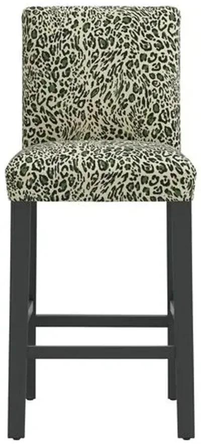 Shannon Pounce Barstool - Green