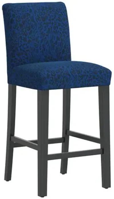 Shannon Pounce Barstool - Blue