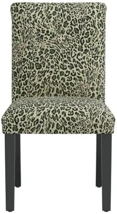 Shannon Pounce Side Chair - Green