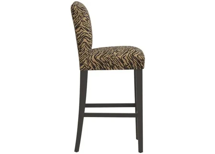 Shannon Lope Barstool - Brown