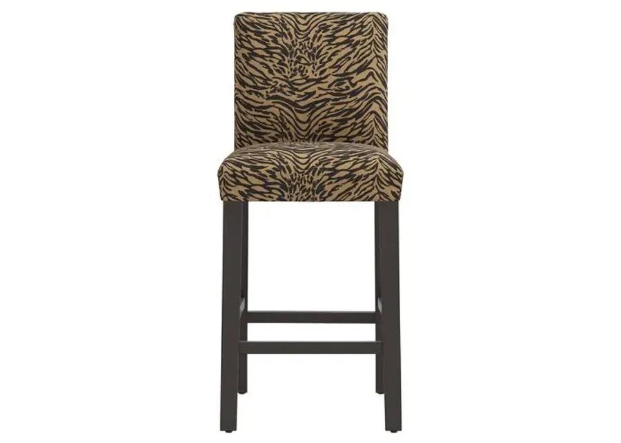 Shannon Lope Barstool - Brown