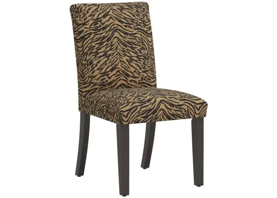 Shannon Lope Side Chair - Brown