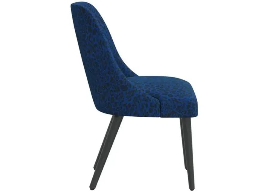 Barron Pounce Side Chair - Blue