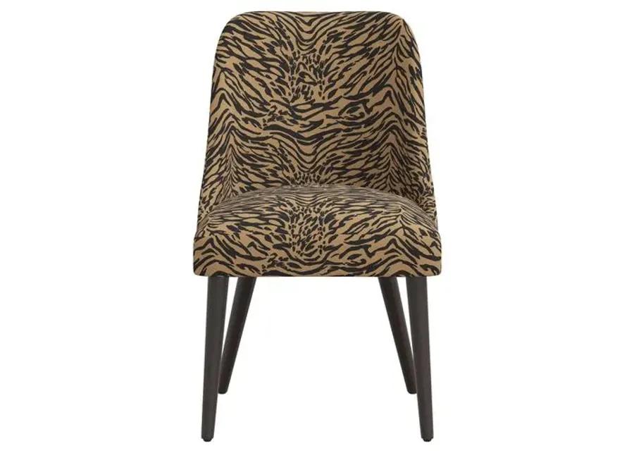 Barron Lope Side Chair - Brown