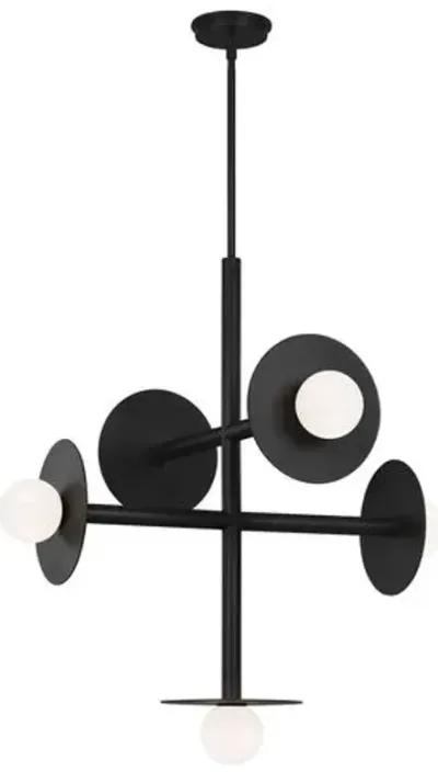 Visual Comfort - Nodes Large Chandelier - Midnight Black