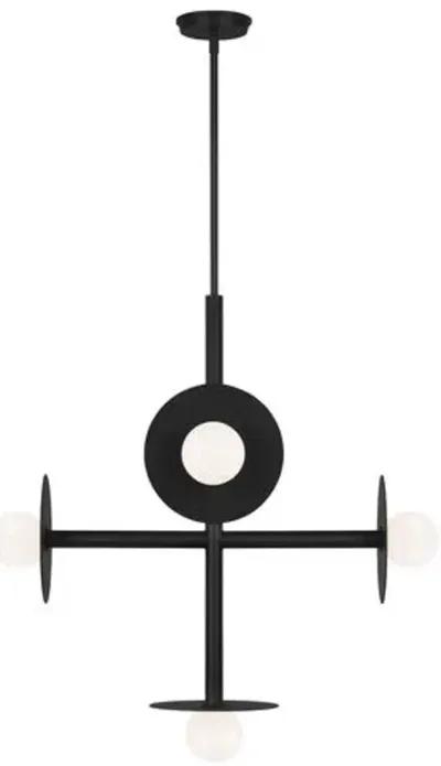 Visual Comfort - Nodes Large Chandelier - Midnight Black