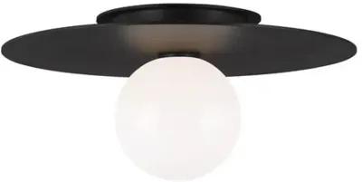 Visual Comfort - Nodes Medium Flush Mount - Midnight Black