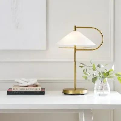 Visual Comfort - Gesture Table Lamp - Burnished Brass