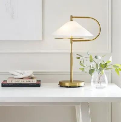 Visual Comfort - Gesture Table Lamp - Burnished Brass