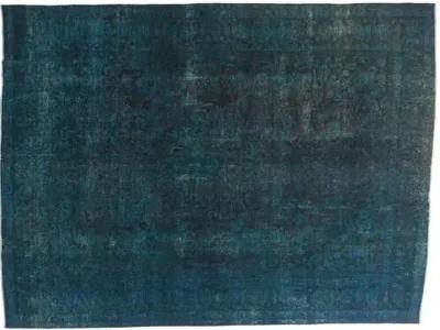 10'x13' Melanie Handmade Rug - Teal Blue - F.J. Kashanian - Blue