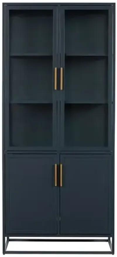 Coastal Living Emmy 80" Tall Kitchen Cabinet - Blue