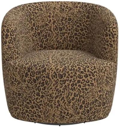 Chester Pounce Swivel Chair - Handcrafted