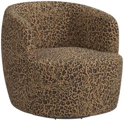 Chester Pounce Swivel Chair - Handcrafted