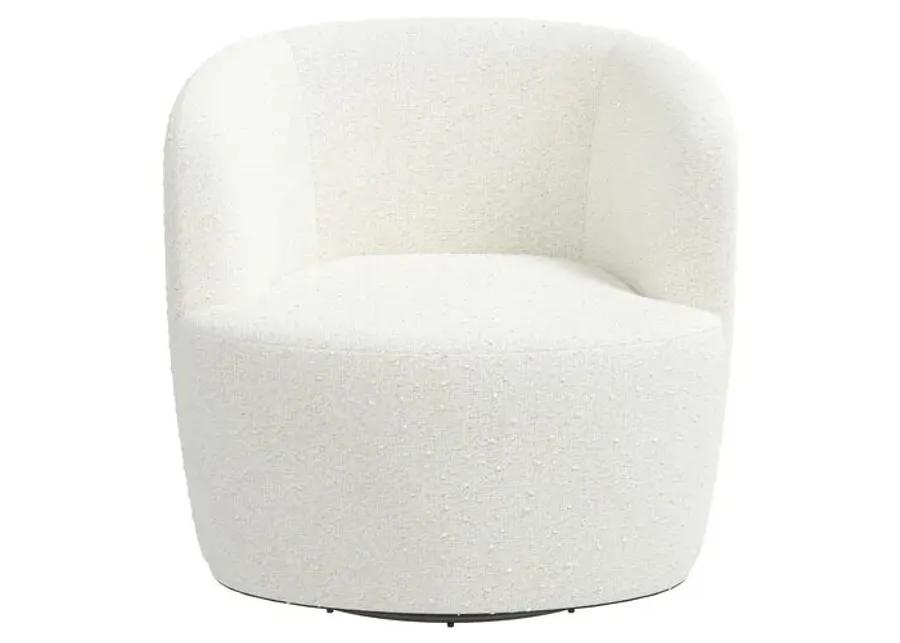 Chester Boucle Swivel Chair