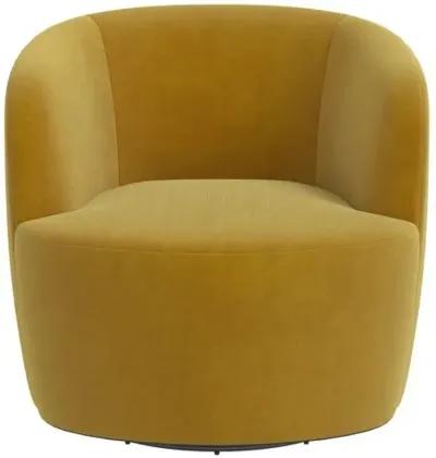 Chester Velvet Swivel Chair