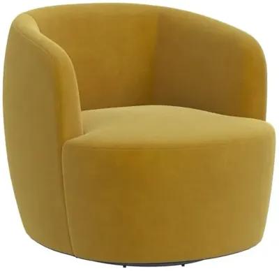 Chester Velvet Swivel Chair