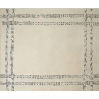 Milton Rug - Ivory/Ink - Ivory