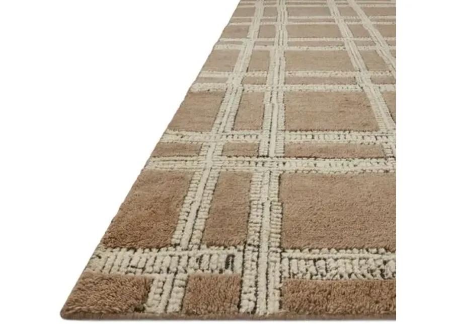 Milton Rug - Taupe/Ivory - Brown - Brown