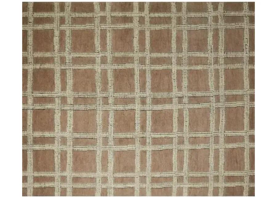 Milton Rug - Taupe/Ivory - Brown - Brown